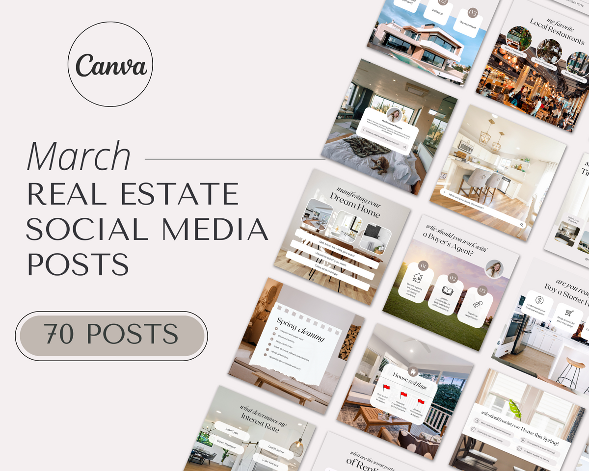 March Real Estate Agent Social Media Post