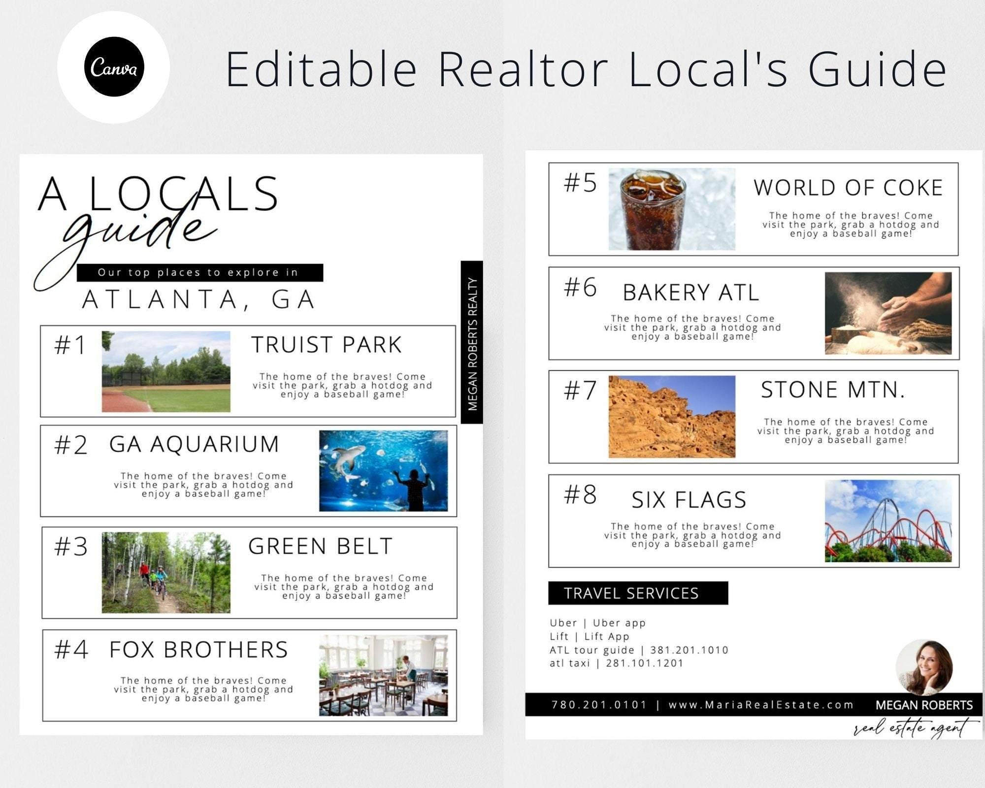 Real Estate Local's Guide Flyer - Real Estate Templates Co