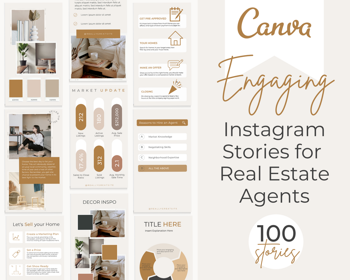 Real Estate Instagram Story Bundle