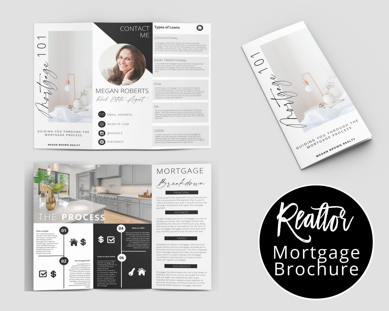 Real Estate Mortgage Brochure - Real Estate Templates Co