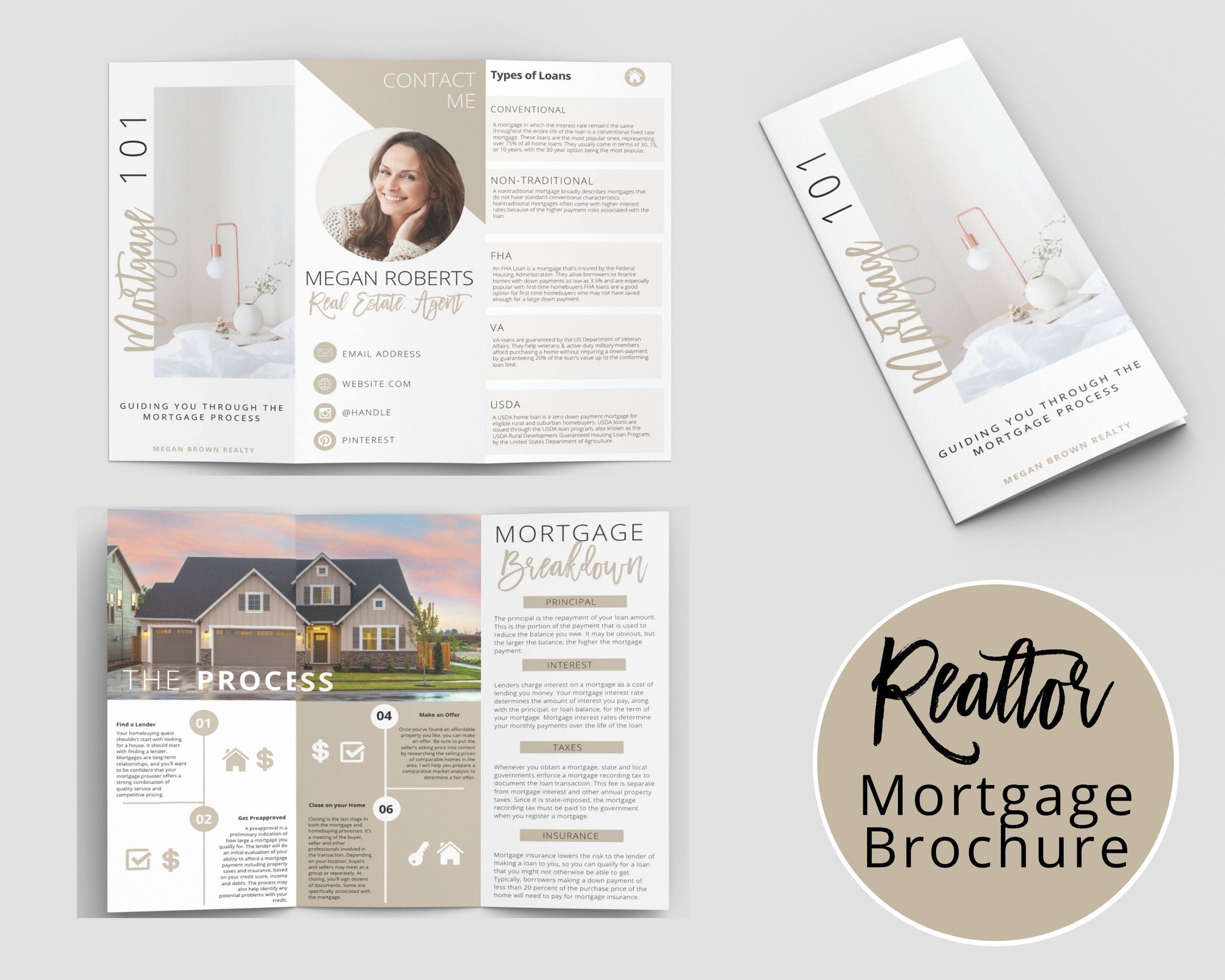 Real Estate Mortgage Brochure - Real Estate Templates Co