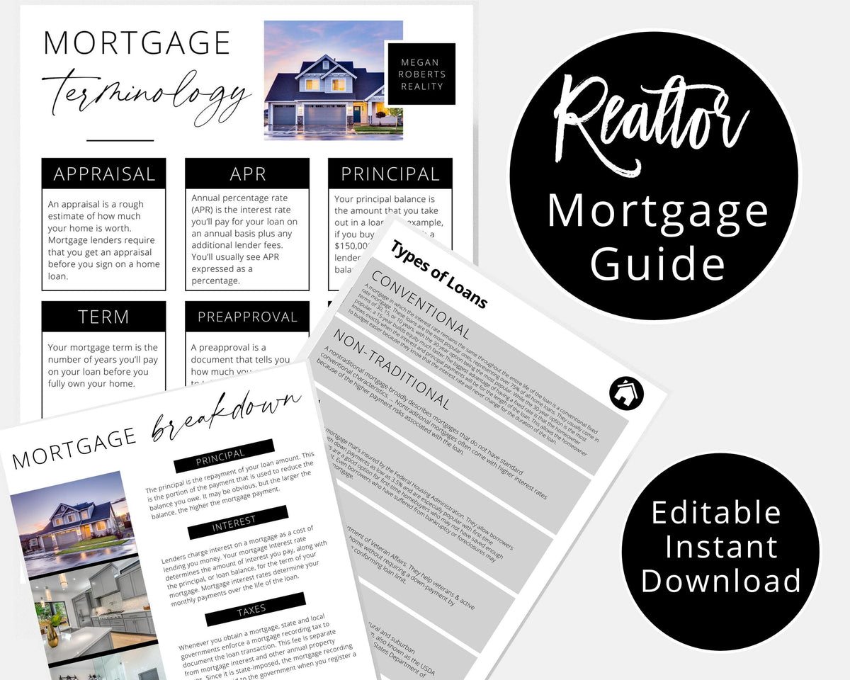 Real Estate Mortgage Guide - Real Estate Templates Co