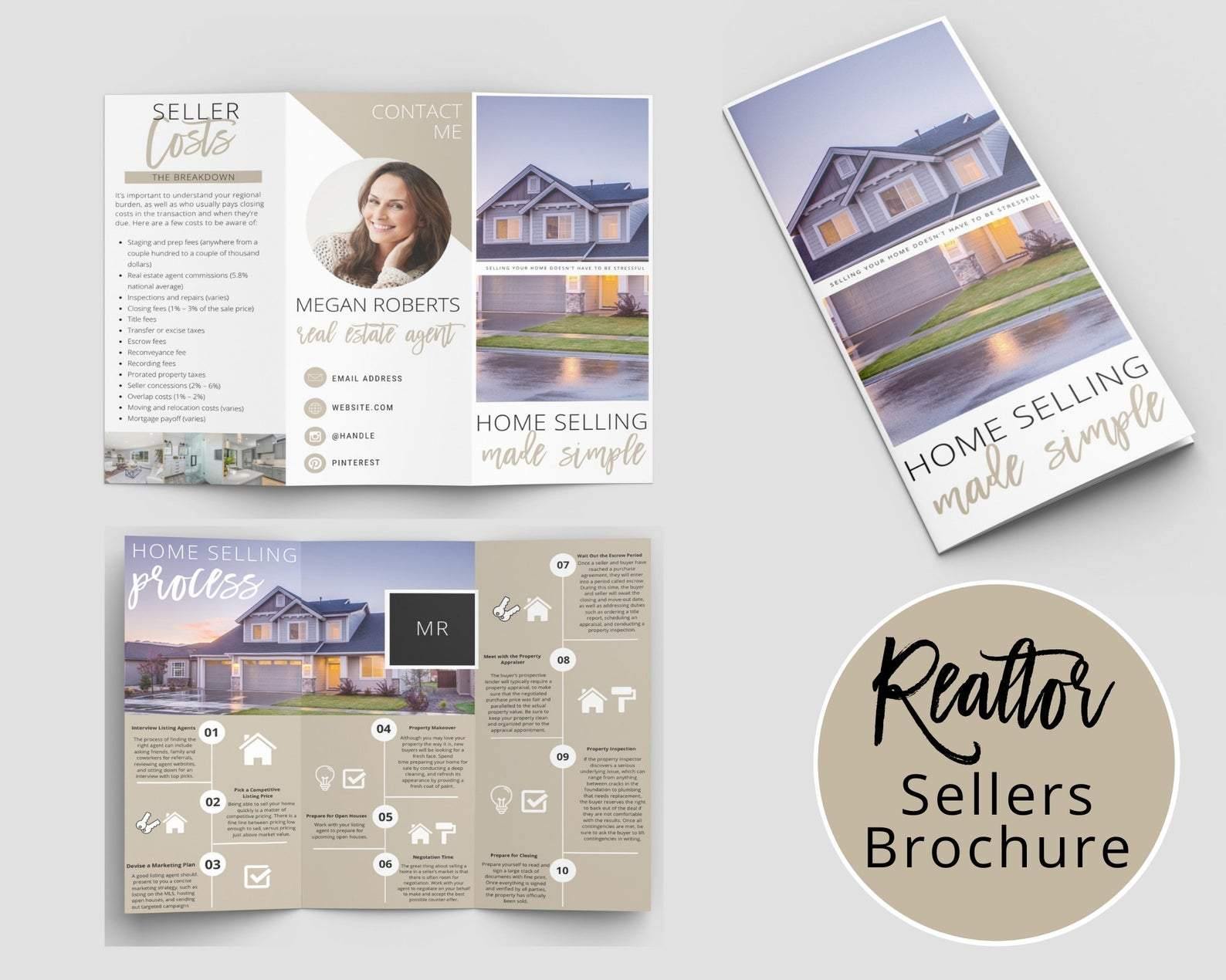 Real Estate Home Selling Brochure - Real Estate Templates Co