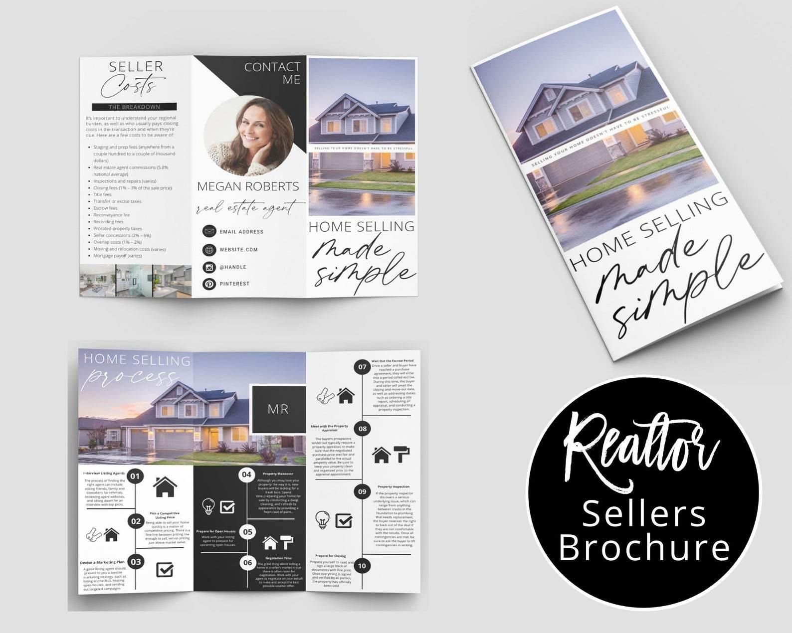 Real Estate Sellers Brochure - Real Estate Templates Co