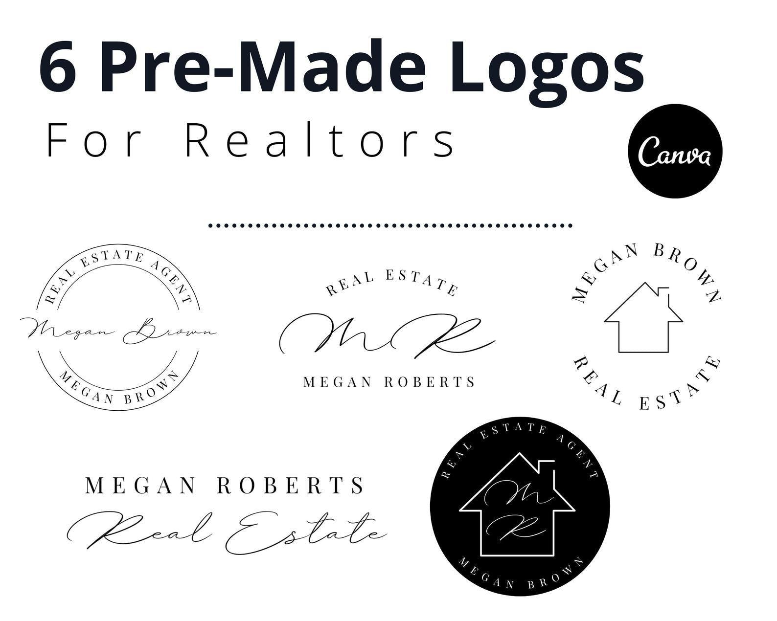 Real Estate Editable Logos - Real Estate Templates Co