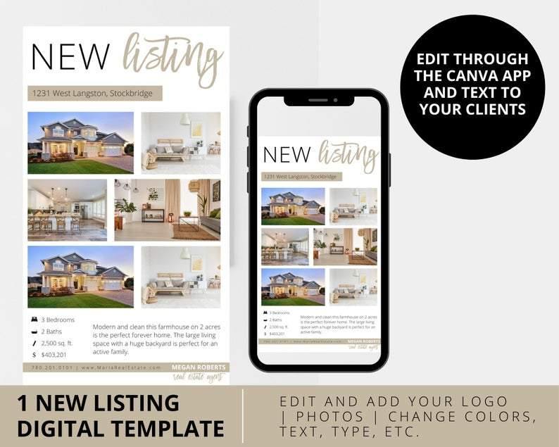 Real Estate New Listings Bundle - Real Estate Templates Co