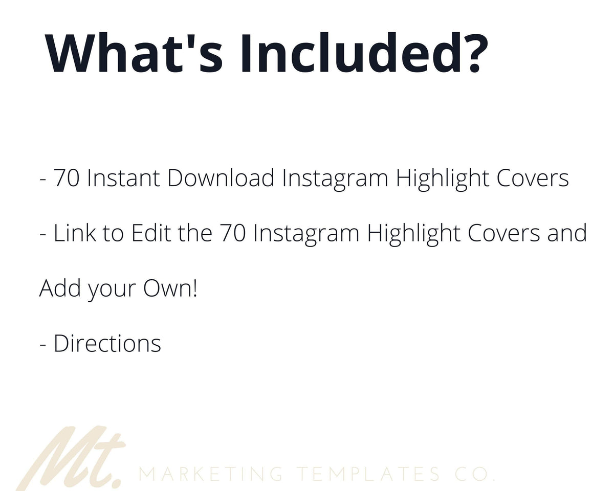Real Estate Instagram Highlight Covers - Real Estate Templates Co