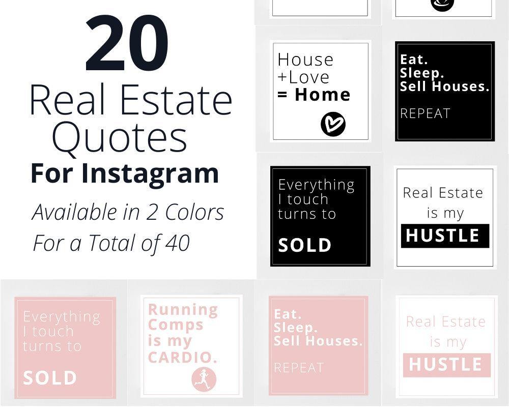 Real Estate Quote Instagram Stories - Real Estate Templates Co