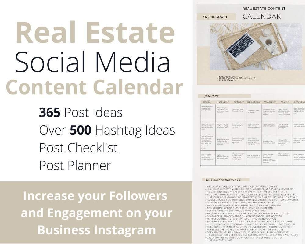 Real Estate Social Media Content - Real Estate Templates Co