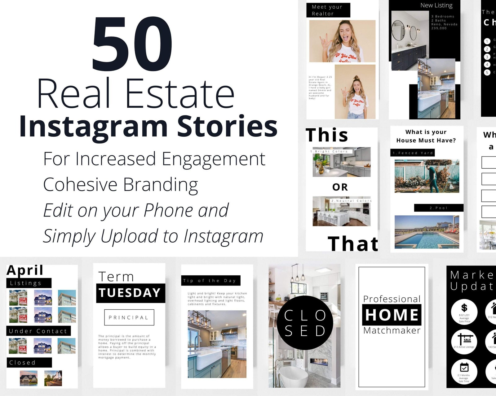 Real Estate Instagram Stories - Real Estate Templates Co