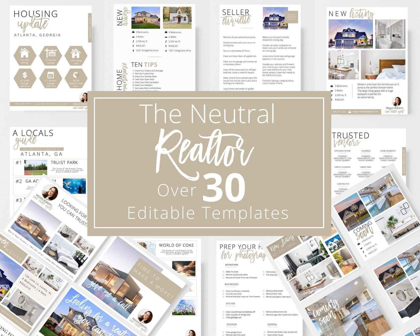 Real Estate Template Bundle - Real Estate Templates Co