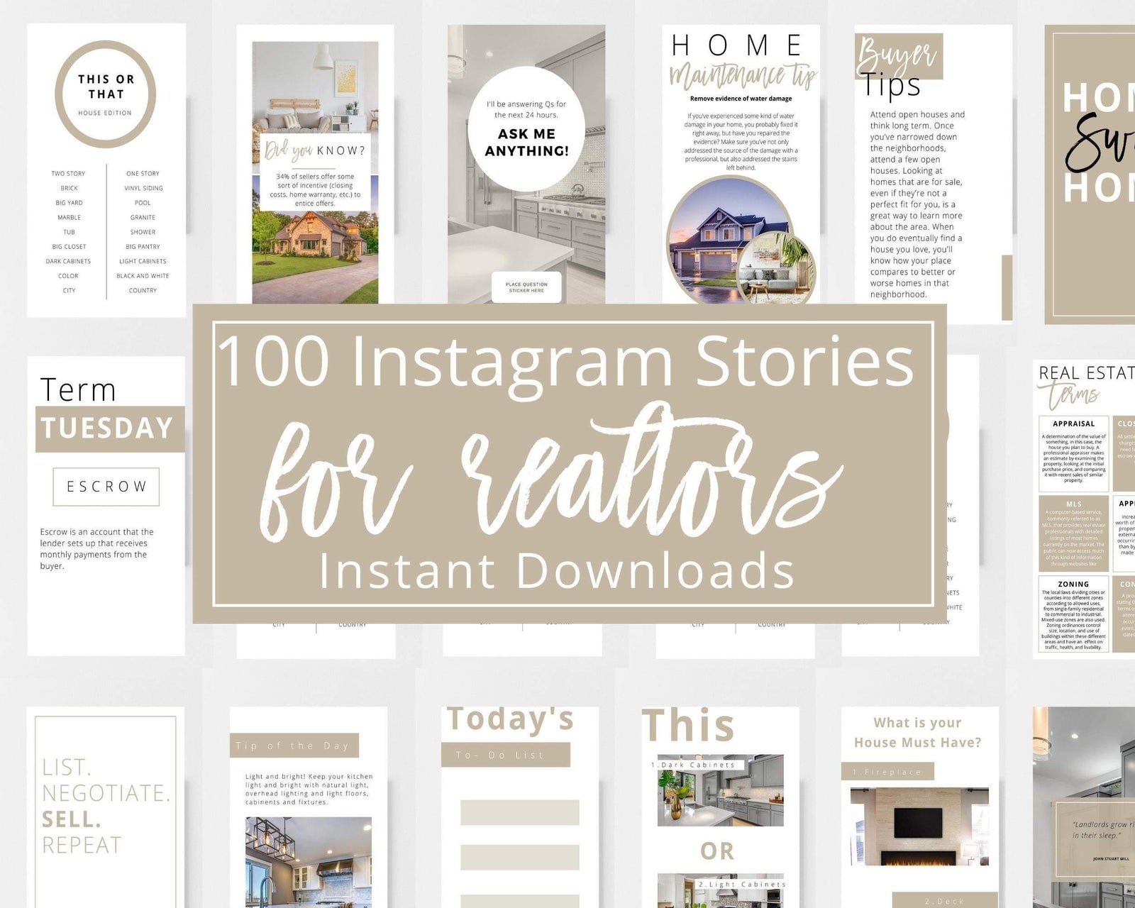 Real Estate Instagram Stories - Real Estate Templates Co